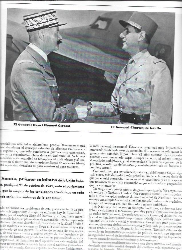 LAMINA 38395: El General Giraud y Charles de Gaulle