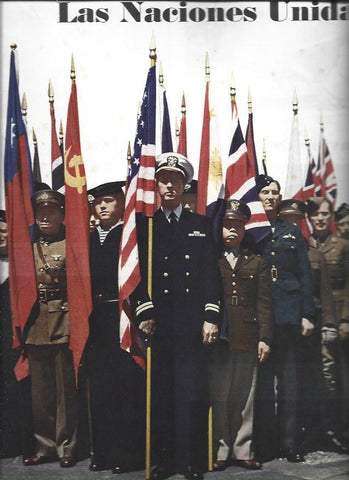 LAMINA 38393: Abanderados de las Naciones Unidas