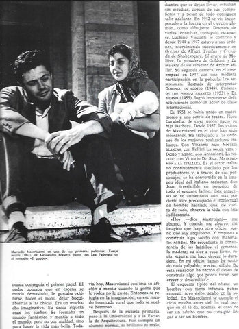 LAMINA 38348: Marcello Mastroiani en Tempi nostri