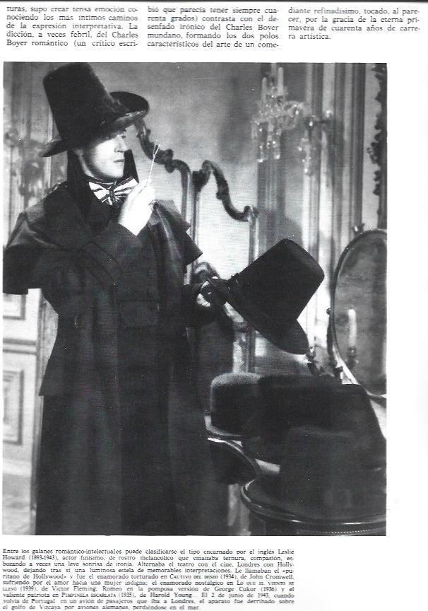 LAMINA 38290: Leslie Howard