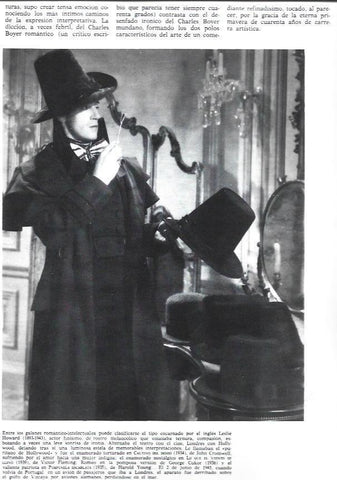 LAMINA 38290: Leslie Howard
