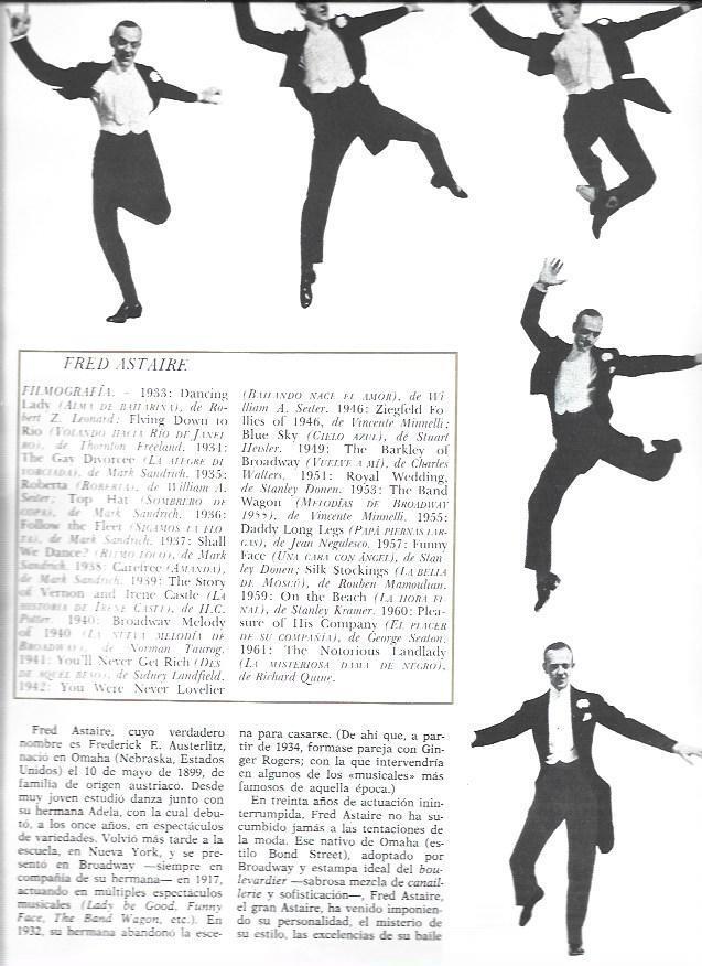 LAMINA 38286: Filmografia de Fred Astaire