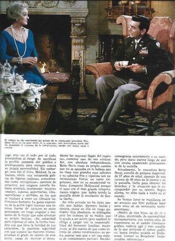 LAMINA 38297: Bette Davis 