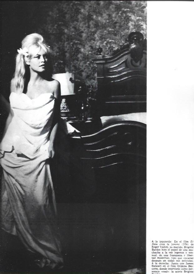 LAMINA 38346: Brigitte Bardot en Et Dieu crea la femme