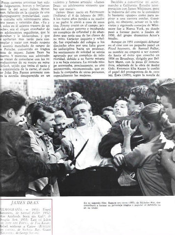 LAMINA 38335: James Dean en Rebelde sin causa