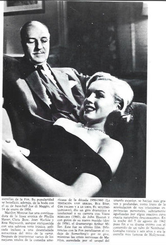LAMINA 38333: Marilyn Monroe con James Edward Dougherty