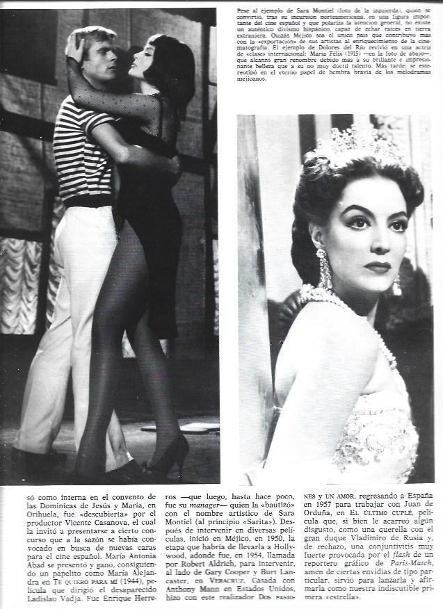 LAMINA 38320: Sara Montiel y Dolores del Rio