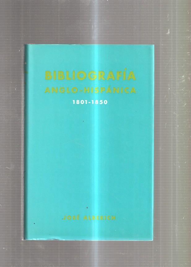 Bibliografia Anglo-Hispanica 1801-1850