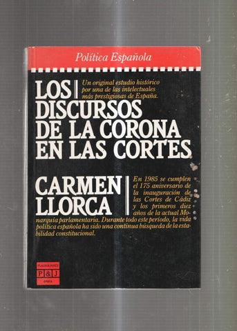 Los discursos de la Corona en las Cortes