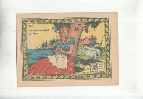 Ardillita 2 pts numero 305: La enamorada del rey