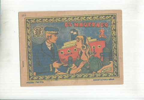 Ardillita 1'50 pts numero 307: El naufrago