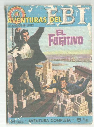 Aventuras del FBI, formato bolsillo numero 09: El fugitivo