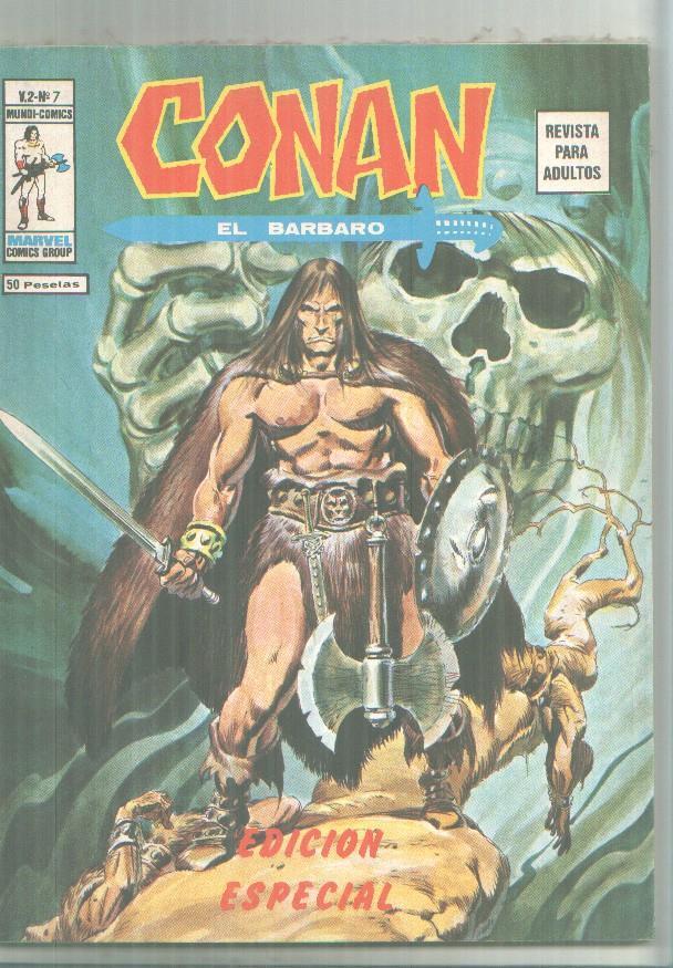 Vertice: Conan el barbaro volumen 2 numero 07: numero especial: el secreto del rio calavera