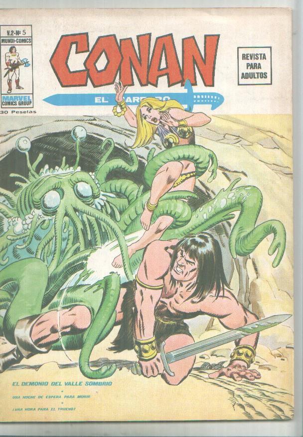 Vertice: Conan el barbaro volumen 2 numero 05: El demonio del valle sombrio