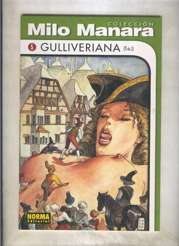 Norma: Coleccion Manara B/N numero 05: Gulliveriana numero 1