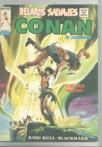 Vertice: Relatos Salvajes volumen 1 numero 08: Conan el barbaro: Coloso negro