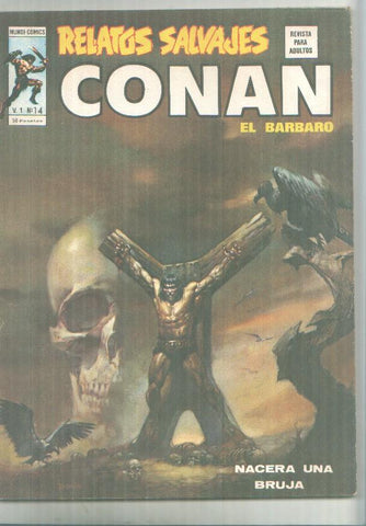 Vertice: Relatos Salvajes volumen 1 numero 14: Conan el barbaro: Nacera una bruja