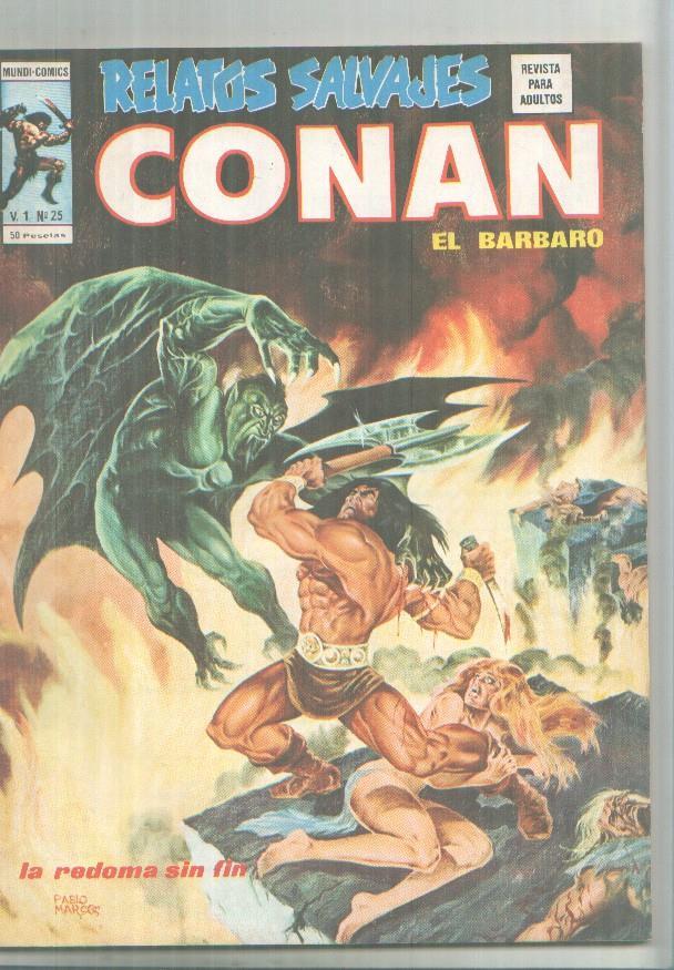 Vertice: Relatos Salvajes volumen 1 numero 25: Conan el barbaro: La redoma sin fin