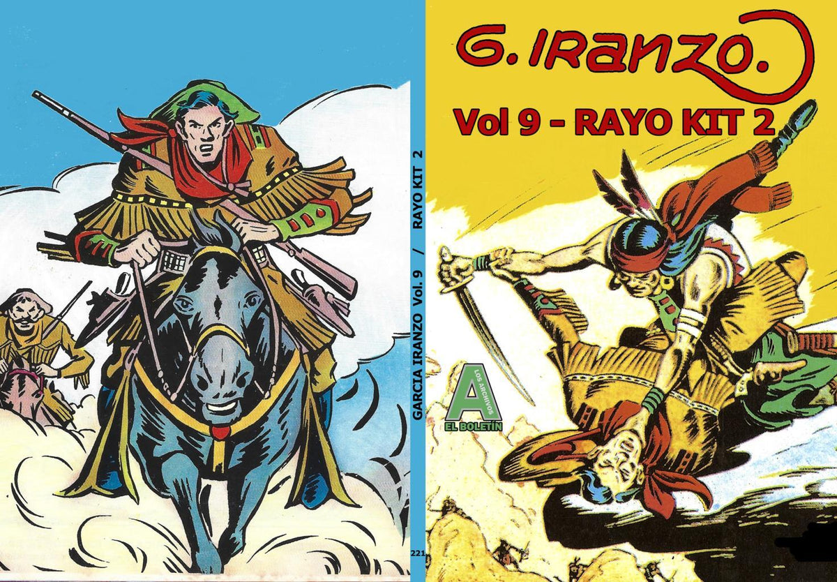 Los Archivos de El Boletin volumen 221: Iranzo vol 09: Rayo Kit vol 2