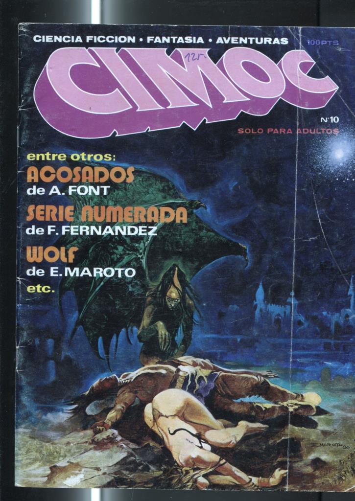 Cimoc de Antonio San Roman numero 10: Perro de Estroncio