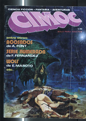 Cimoc de Antonio San Roman numero 10: Perro de Estroncio