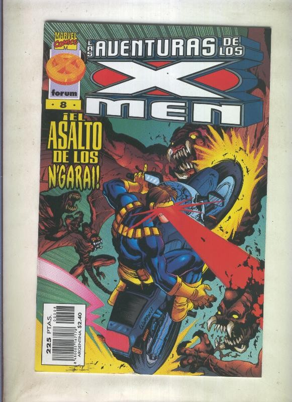 Planeta: Las Nuevas Aventuras de los X Men volumen 2 numero 08: Cuando depierta el morador