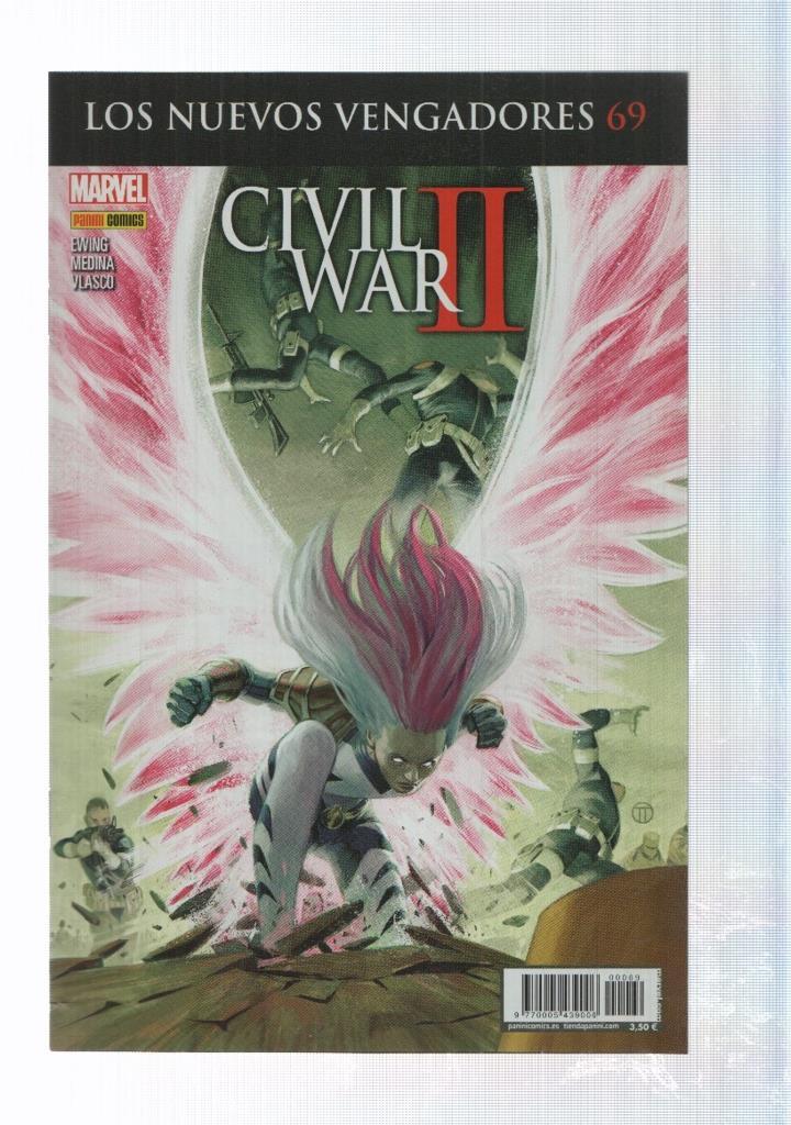 Panini: Nuevos Vengadores año V num. 69, nov 2016 - IMV vs Shield parte II: parte del equipo
