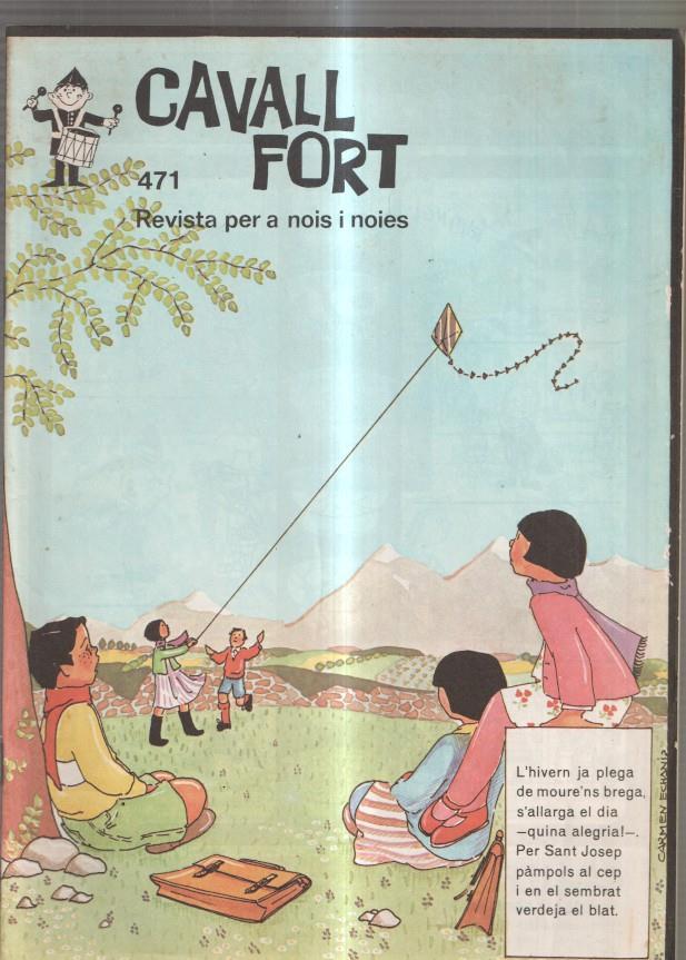 Revista: Cavall Fort numero 471: Llegendes de la Mediterrania- Anem a la Mun-