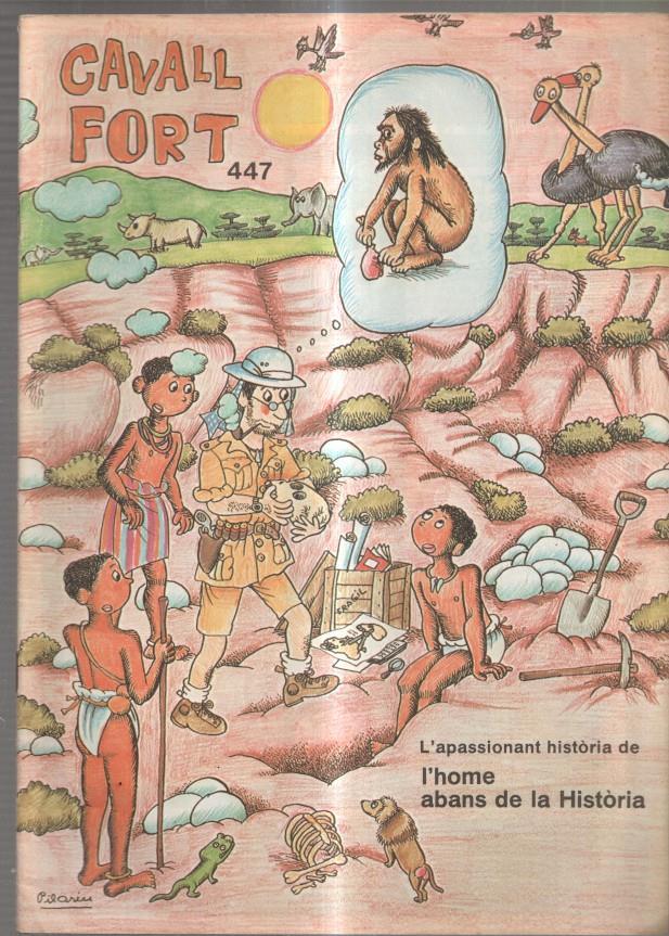 Revista: Cavall Fort numero 447: Allo que passa- El castell del cel- La gent de