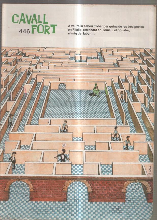 Revista: Cavall Fort numero 446: El castell del cel- Balanç astronautic de 1980- El