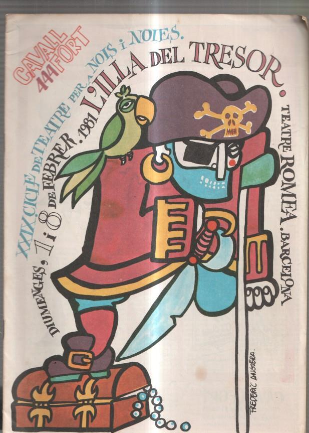 Revista: Cavall Fort numero 444: Allo que passa- El castell del cel- El ninot de neu-