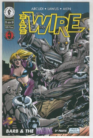 Planeta: BARB WIRE, Vol.1 No.05: El espiritu de la maquina 2 (World Comics 1996)