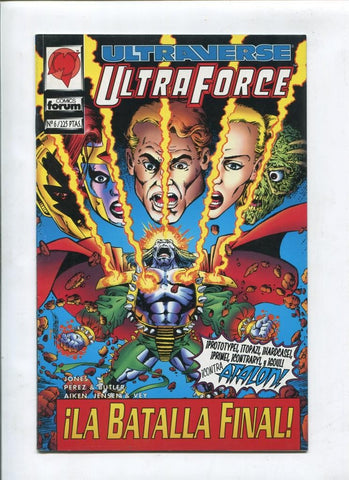 Planeta: Ultraverse: UltraForce numero 6: Golpe final