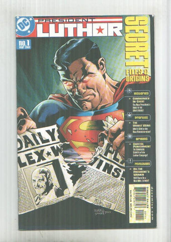 DC Comics: Secret Files President Luthor numero 1