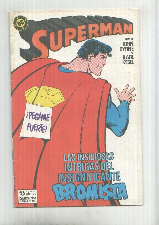 Superman volumen 2 numero 040: Solo se rie cuando me duele