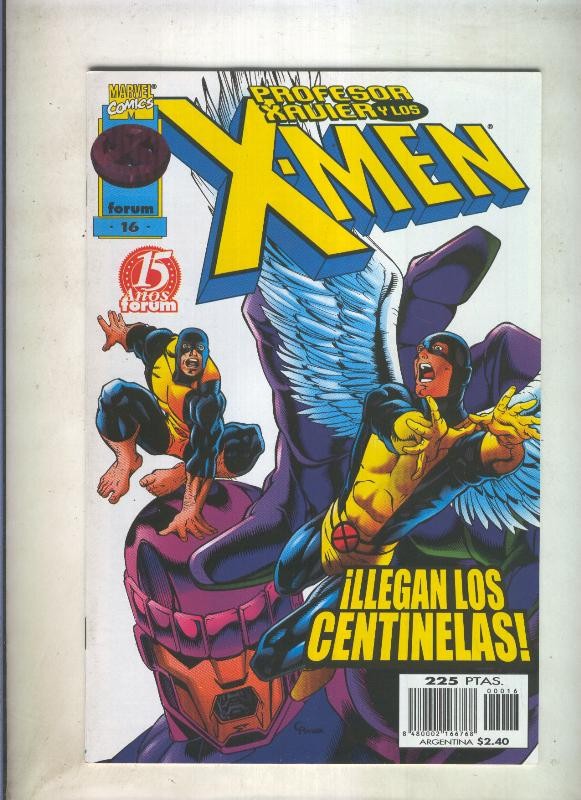 Profesor Xavier y los X Men numero 16: Llegan los centinelas