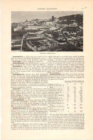 LAMINA V46251: Vista de Garachico, Canarias