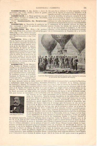 LAMINA V46244: Gambetta