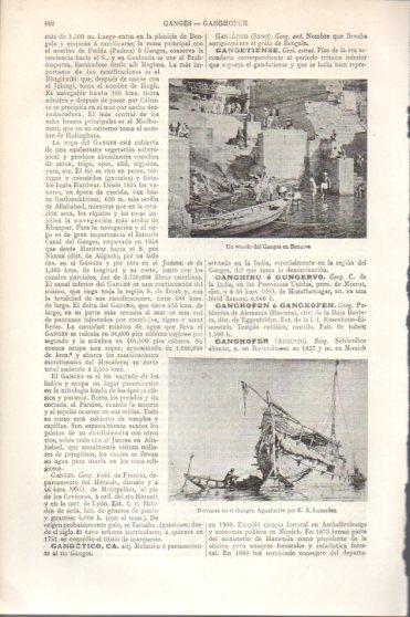 LAMINA V46236: El rio Ganges en Benares