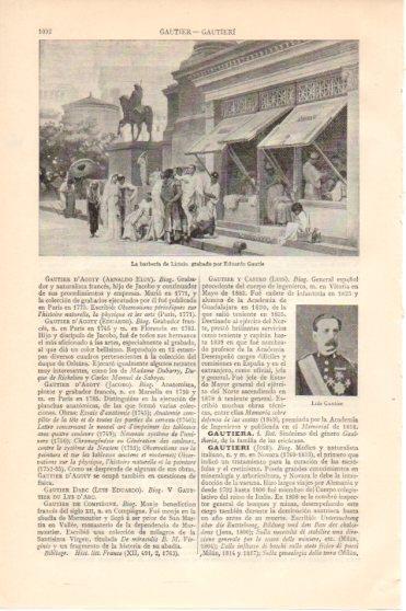 LAMINA V46292: La barberia de Licinio por E. Gautie