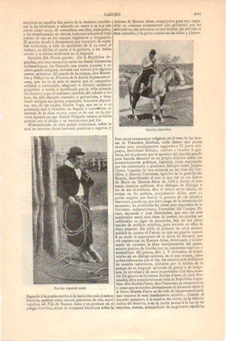 LAMINA V46281: Gaucho de Argentina