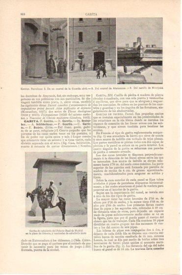 LAMINA V46268: Garitas en Barcelona