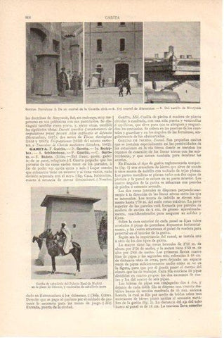 LAMINA V46268: Garitas en Barcelona