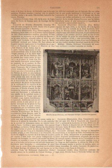 LAMINA V46226: Retablo de San Ildefonso por F. Gallegos