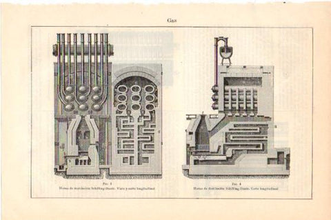 LAMINA V46278: Horno de destilacion Shilling-Bunte