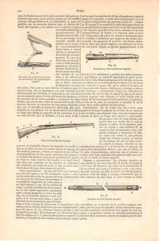 LAMINA V46171: Partes del fusil Mauser español