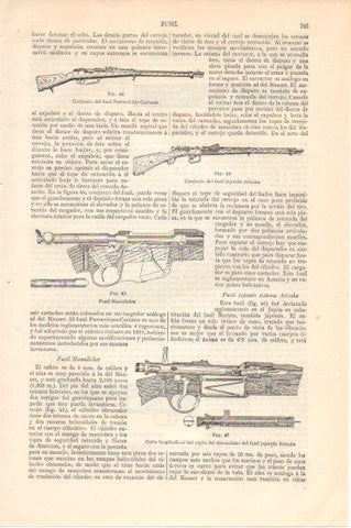 LAMINA V46173: Fusil Mannlicher