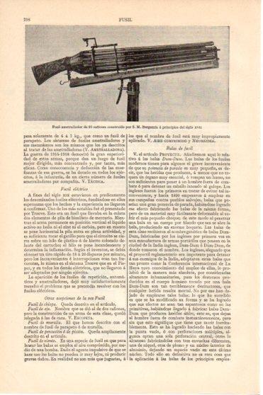 LAMINA V46168: Fusil ametrallador del siglo XVII