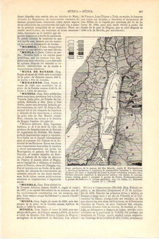 LAMINA V46167: Mapa geologico del Mar Muerto por Blanckenhorn