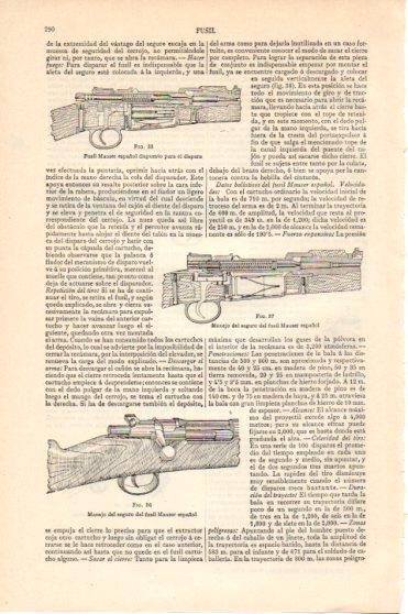 LAMINA V46163: Fusil Mauser de España